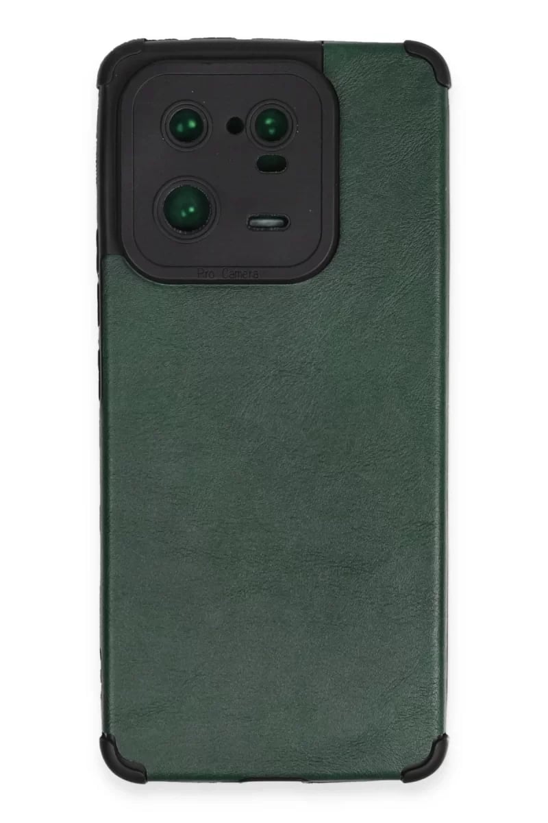 Xiaomi Mi 13 Pro Kılıf Loop Deri Silikon - Yeşil