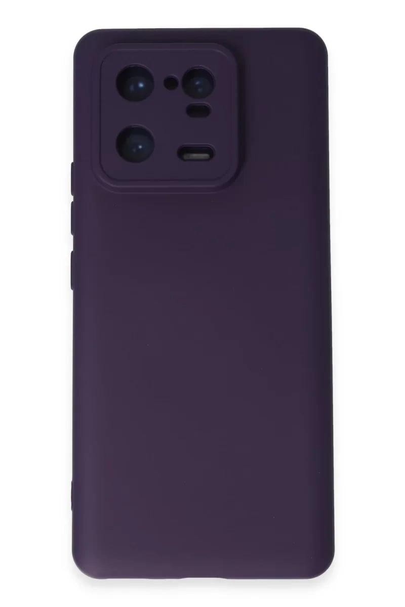 Xiaomi Mi 13 Pro Kılıf Nano içi Kadife Silikon - Mor