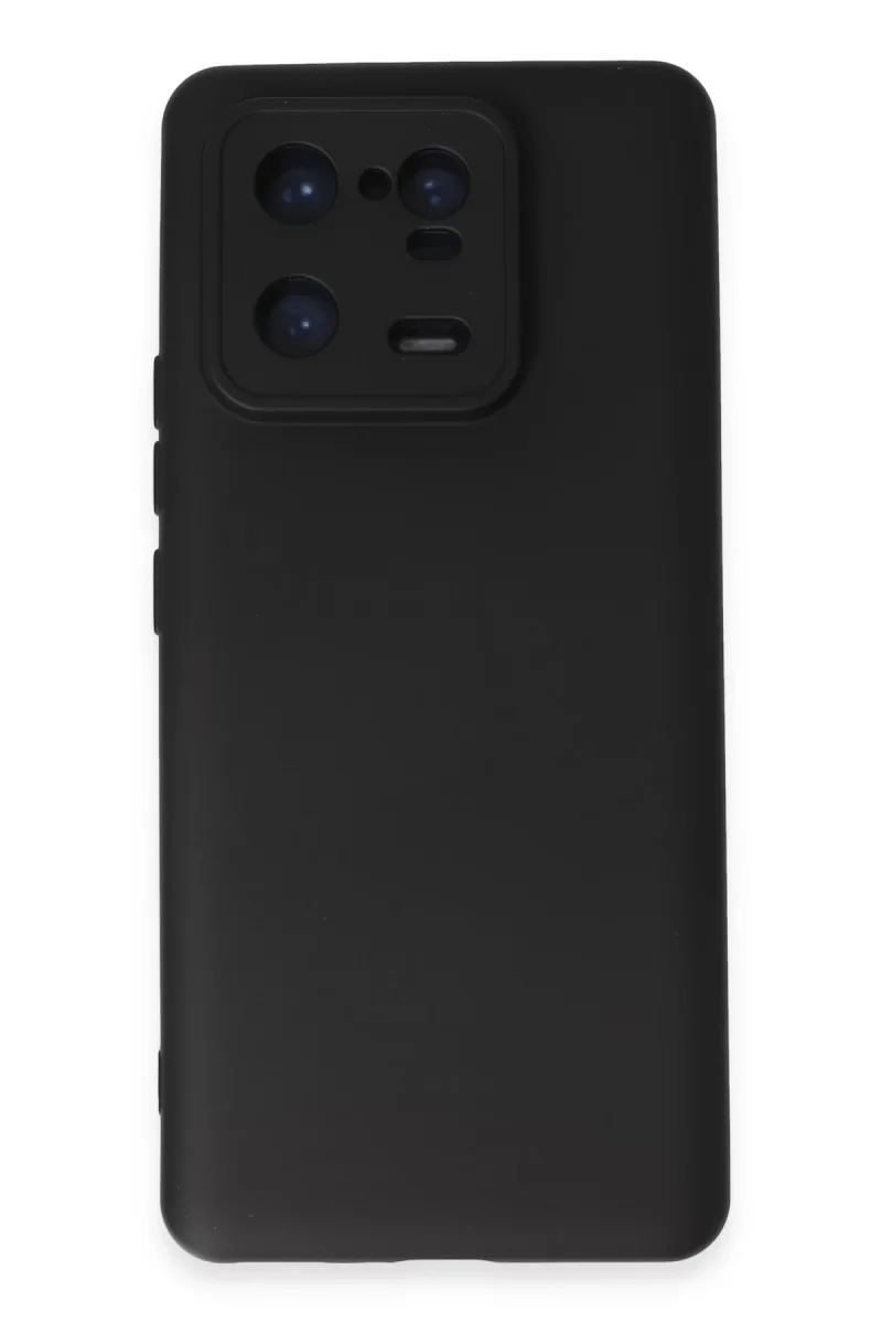 Xiaomi Mi 13 Pro Kılıf Nano içi Kadife Silikon - Siyah