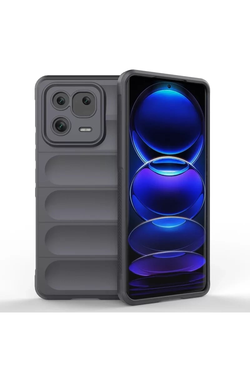 Xiaomi Mi 13 Pro Kılıf Optimum Silikon - Siyah