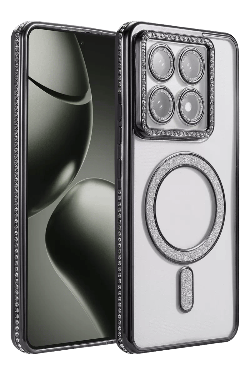 Xiaomi Mi 14T Pro Joke Simli Magneticsafe Kılıf - Siyah