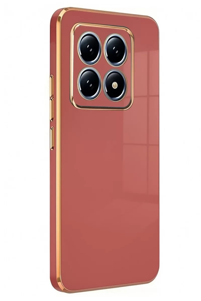 Xiaomi Mi 14T Pro Volet Silikon - Kırmızı