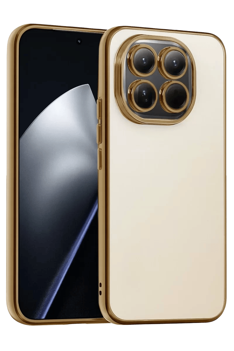 Xiaomi Mi 15 Lensli Silikon - Gold