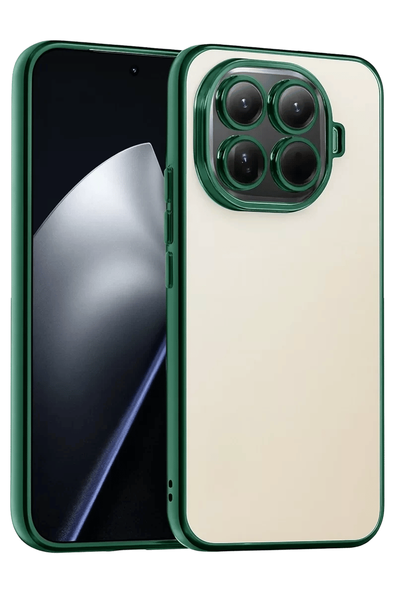 Xiaomi Mi 15T Pro Lensli Silikon - Yeşil