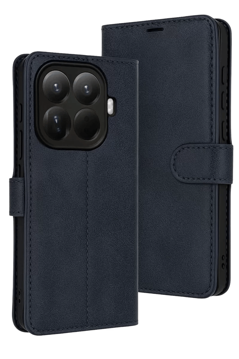 Xiaomi Mi 15T Pro Trend S Plus Kapaklı Kılıf - Lacivert