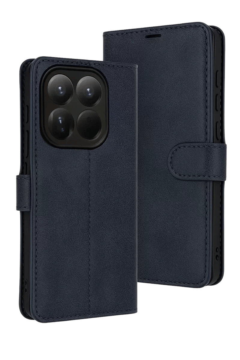 Xiaomi Mi 15T Trend S Plus Kapaklı Kılıf - Lacivert