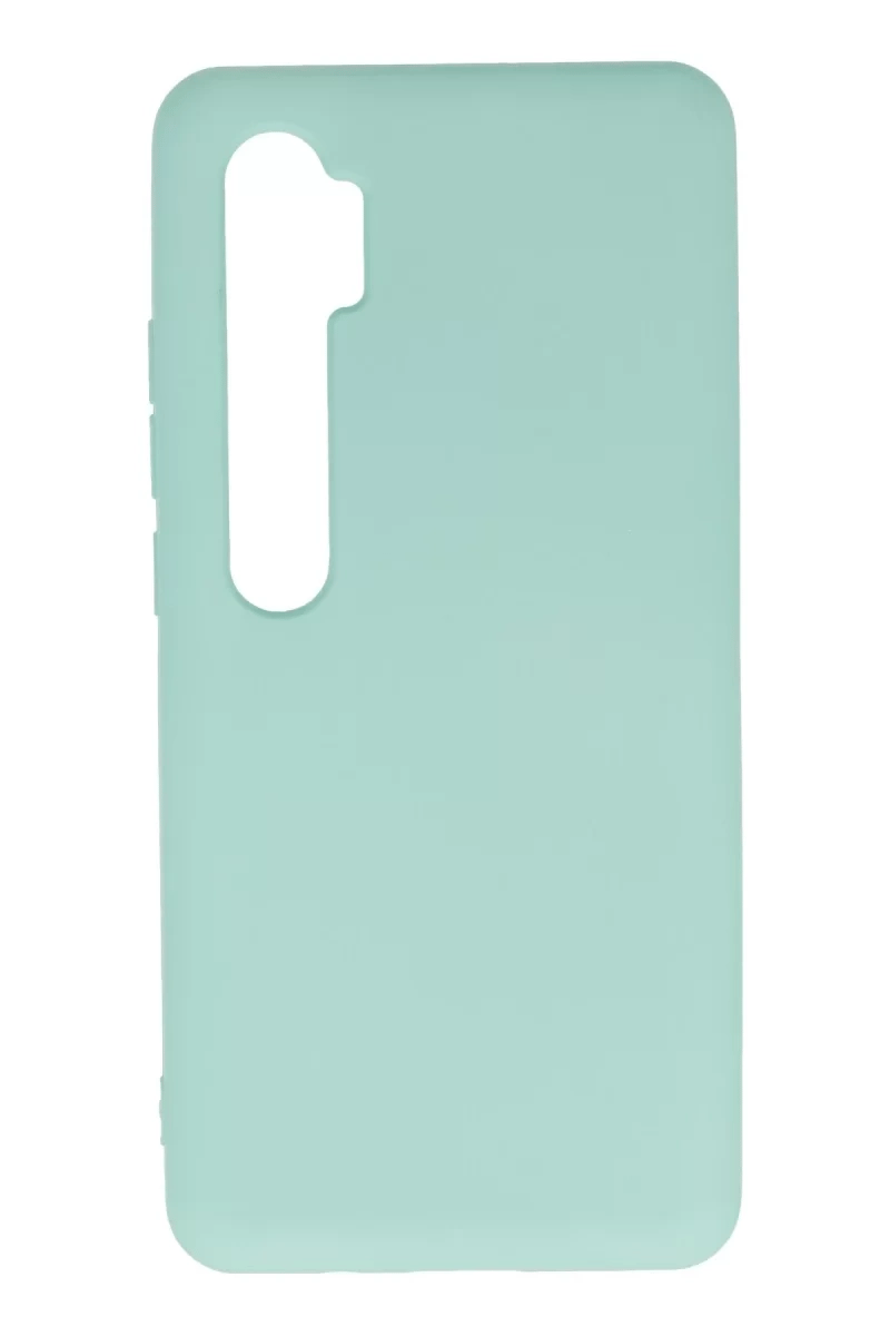Xiaomi Mi Note 10 Lite Kılıf Nano içi Kadife Silikon - Turkuaz