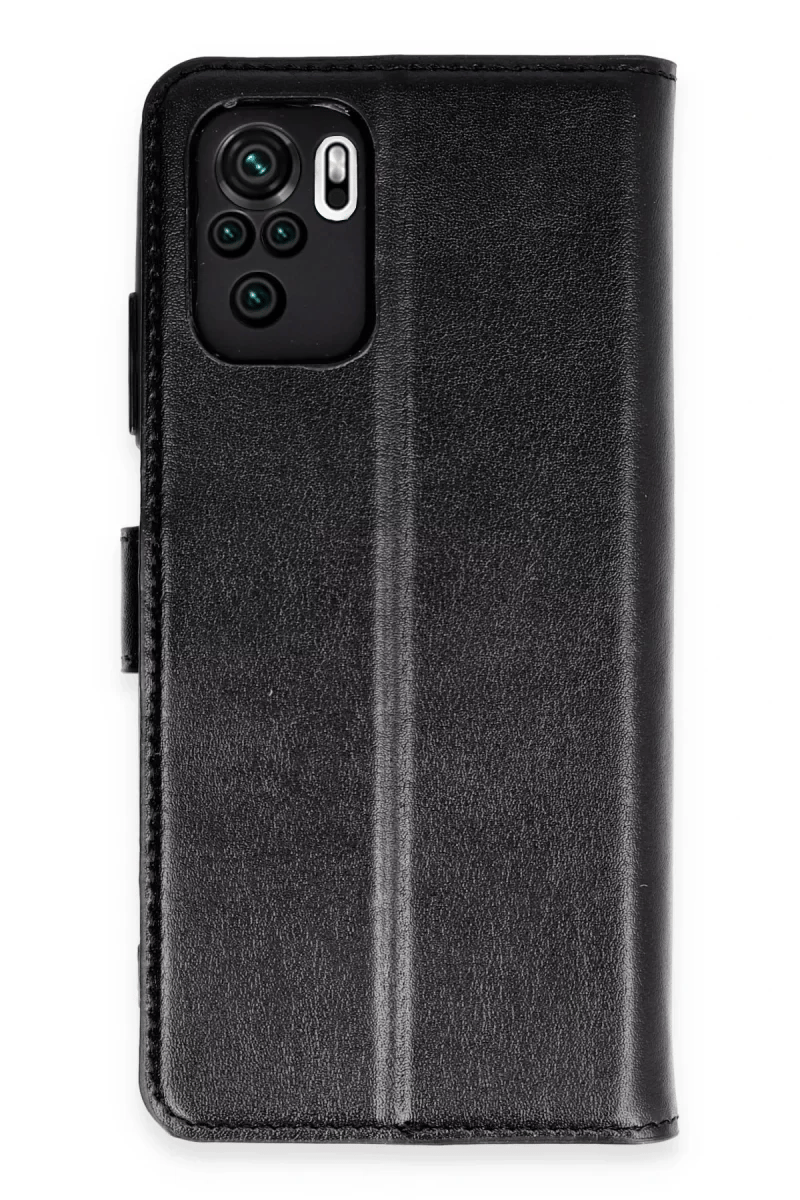 Xiaomi Mi Note 10 Trend S Plus Kapaklı Kılıf - Siyah