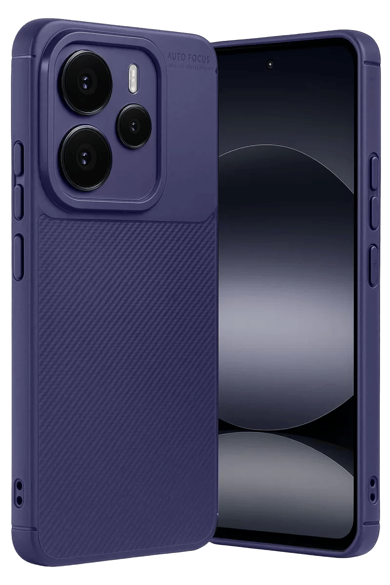 Xiaomi Note 14 5G Auto Focus Karbon Kapak - Lacivert