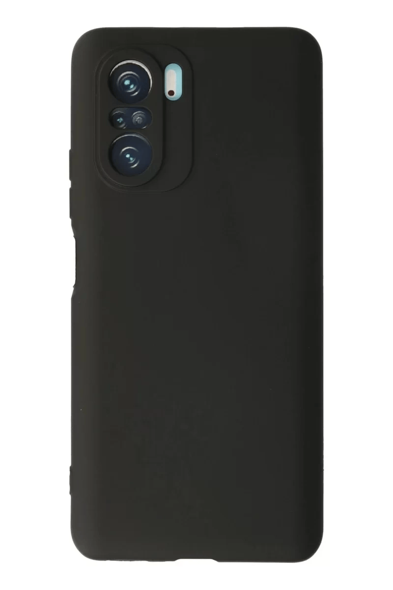 Xiaomi Poco F3 Kılıf First Silikon - Siyah