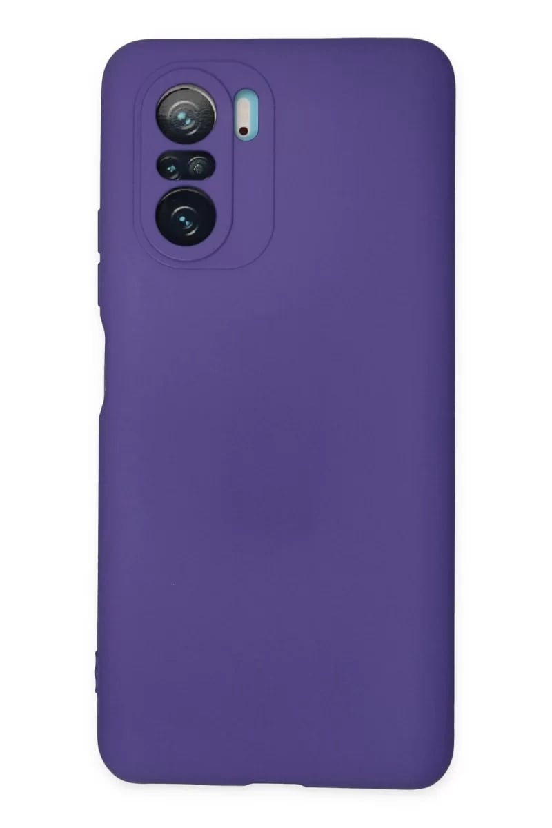 Xiaomi Poco F3 Kılıf Nano içi Kadife Silikon - Mor