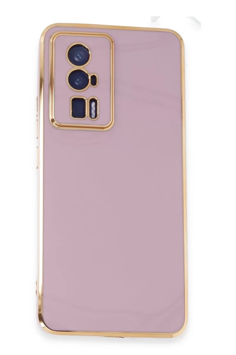 Xiaomi Poco F5 Pro Kılıf Volet Silikon - Mor