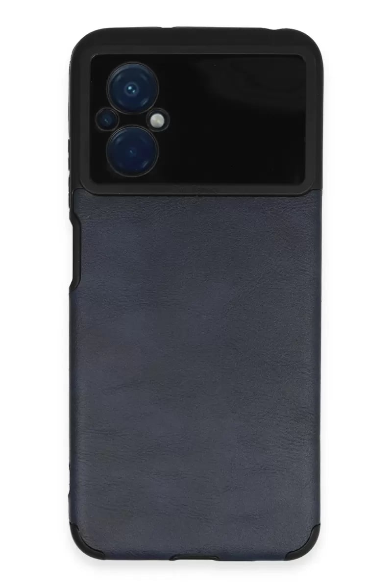 Xiaomi Poco M5 Kılıf Loop Deri Silikon - Lacivert