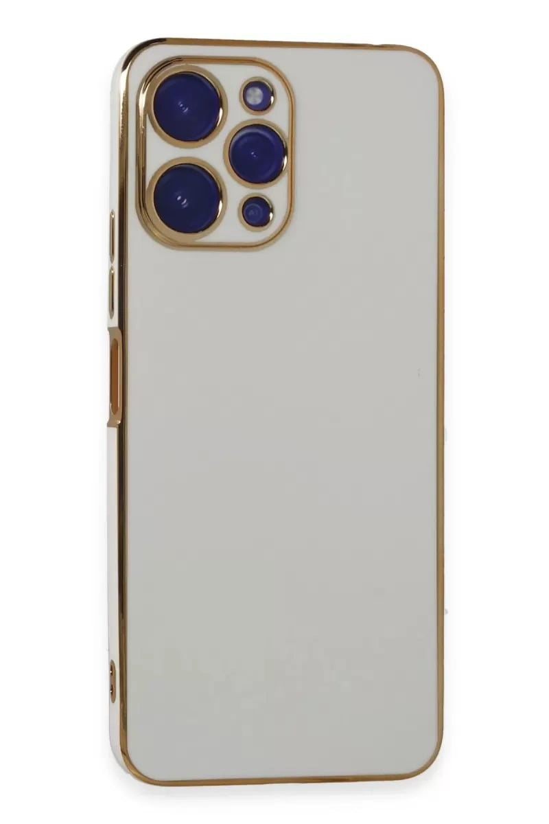 Xiaomi Poco M6 Pro 5G Kılıf Volet Silikon - Beyaz