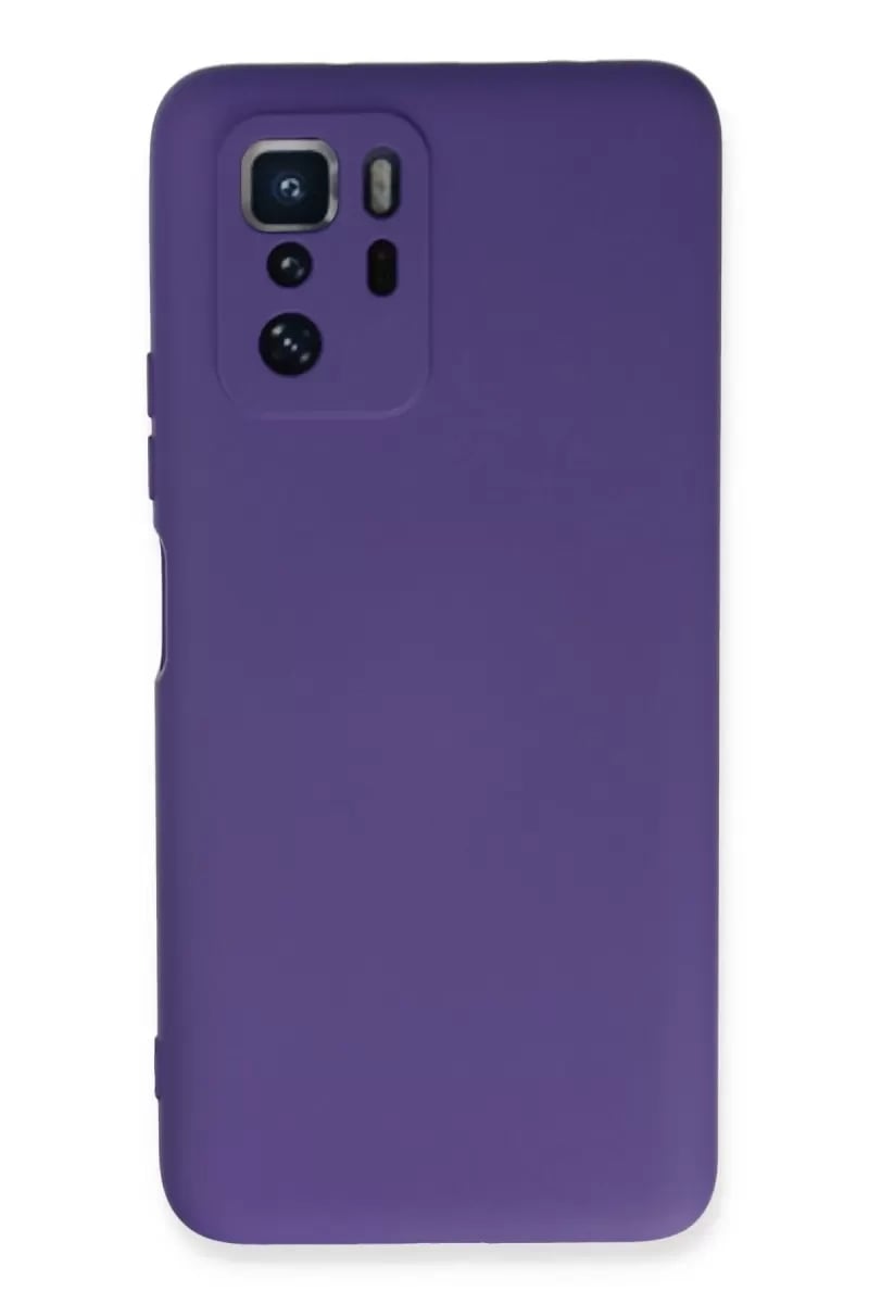 Xiaomi Poco X3 GT Kılıf Nano içi Kadife Silikon - Mor