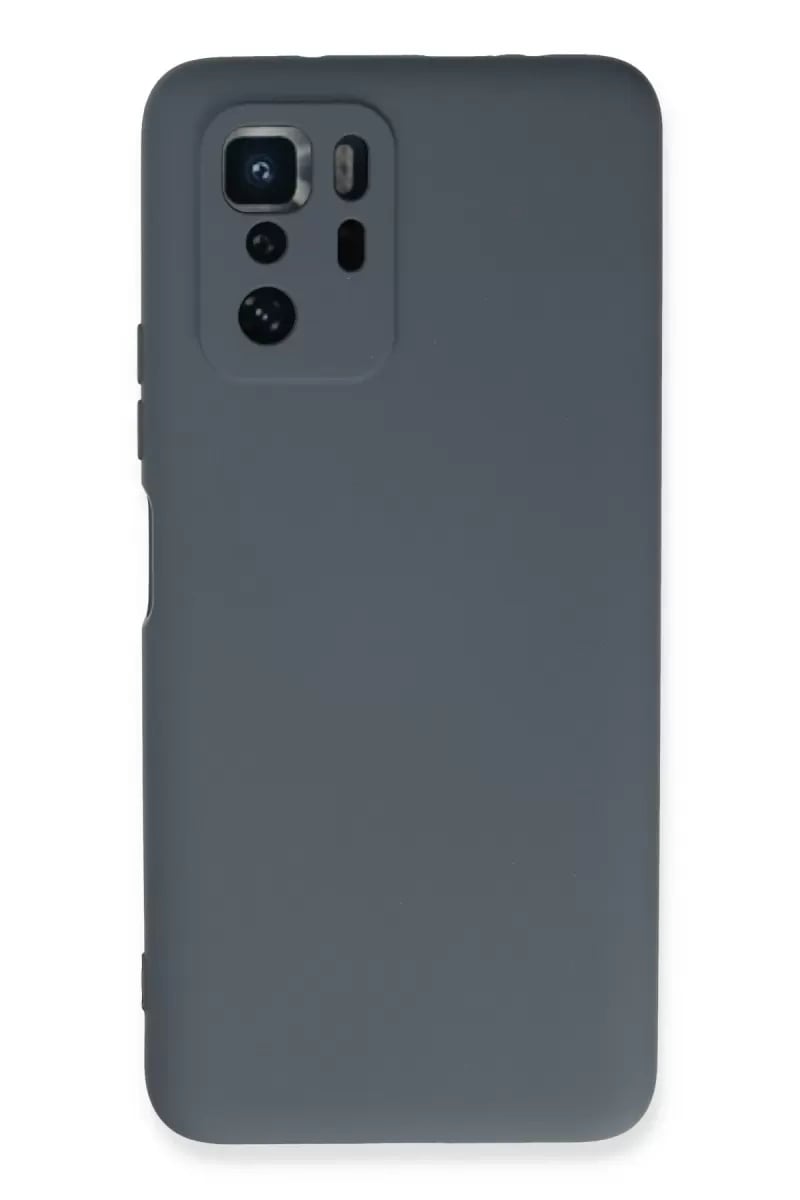 Xiaomi Poco X3 GT Kılıf Nano içi Kadife Silikon - Gri