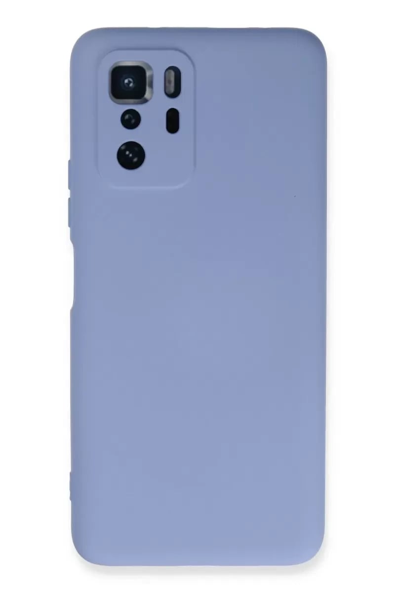 Xiaomi Poco X3 GT Kılıf Nano içi Kadife Silikon - Lila