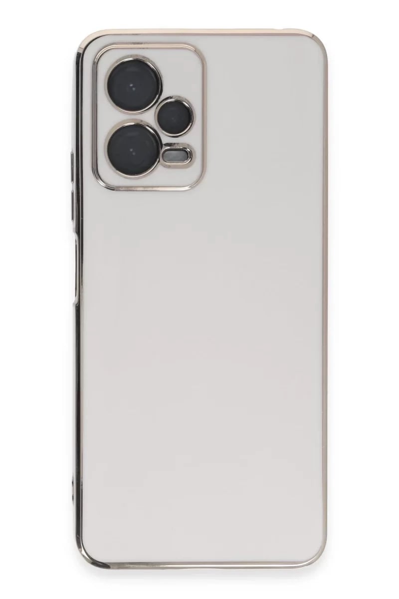 Xiaomi Poco X5 5G Kılıf Volet Silikon - Beyaz