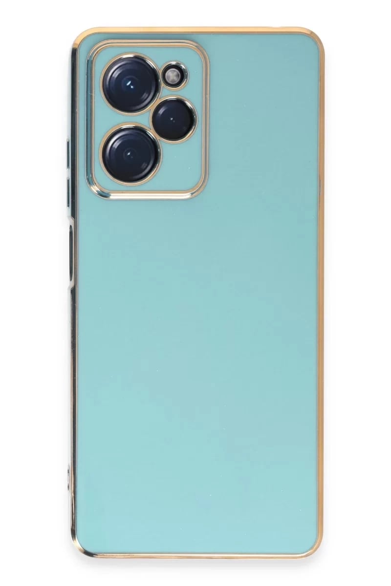Xiaomi Poco X5 Pro 5G Kılıf Volet Silikon - Açık Yeşil