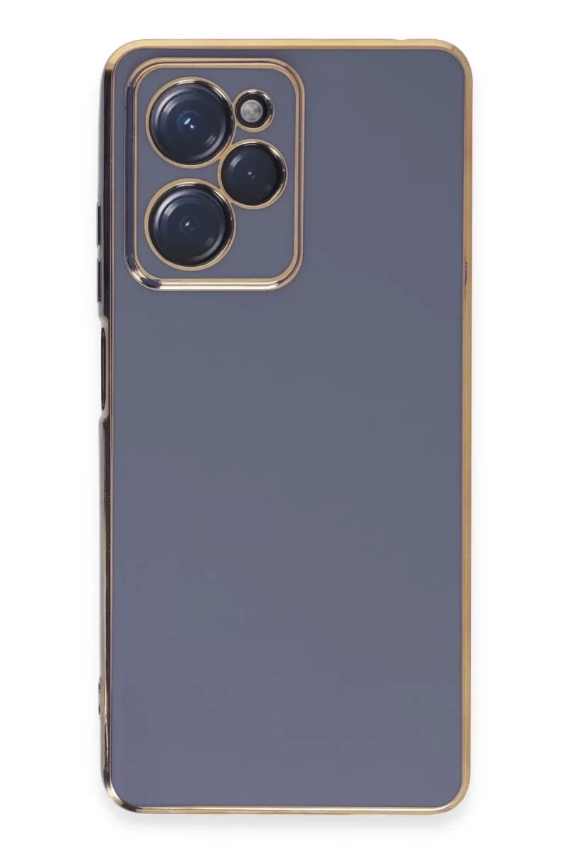 Xiaomi Poco X5 Pro 5G Kılıf Volet Silikon - Mavi
