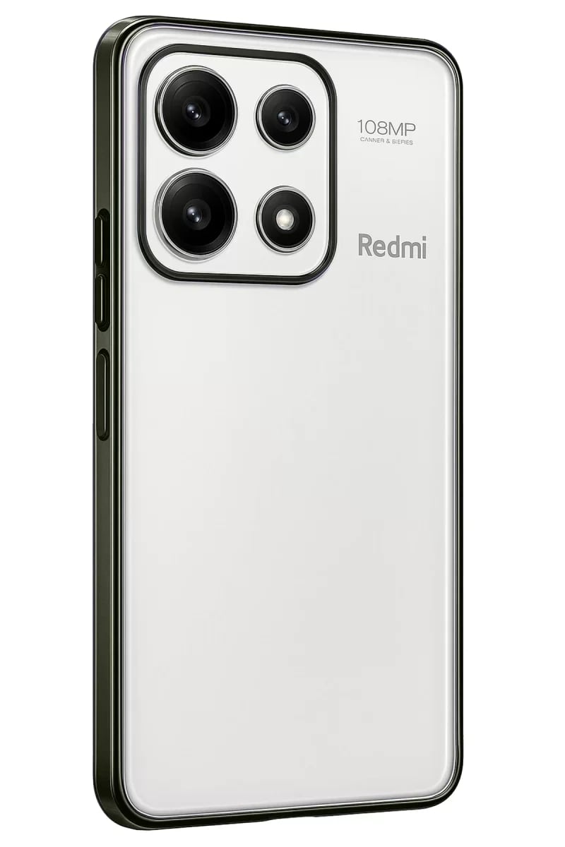Xiaomi Poco X6 Pro Kılıf Lensli Silikon - Yeşil