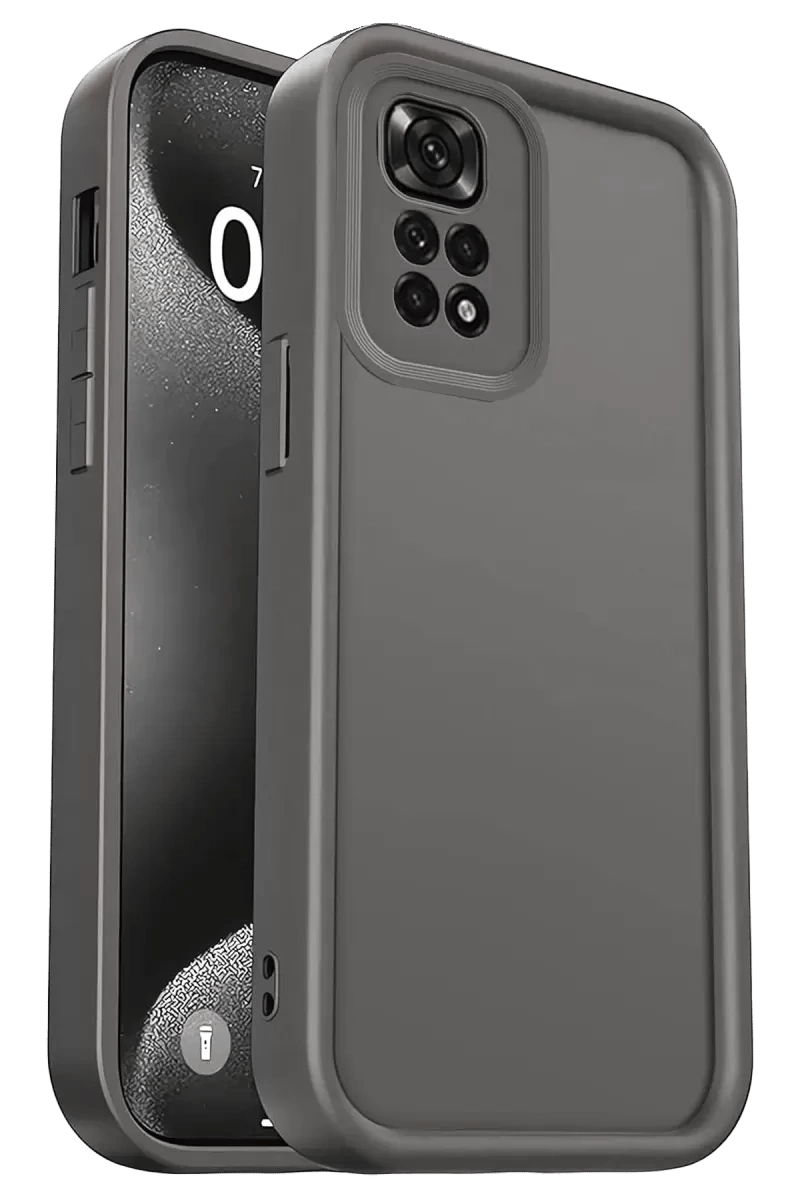 Xiaomi Redmi 10 2022 Kılıf Viera Silikon - Gri