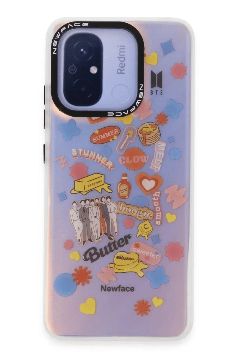 Xiaomi Redmi 12C Kılıf Estoril Desenli Kapak - Estoril - 16