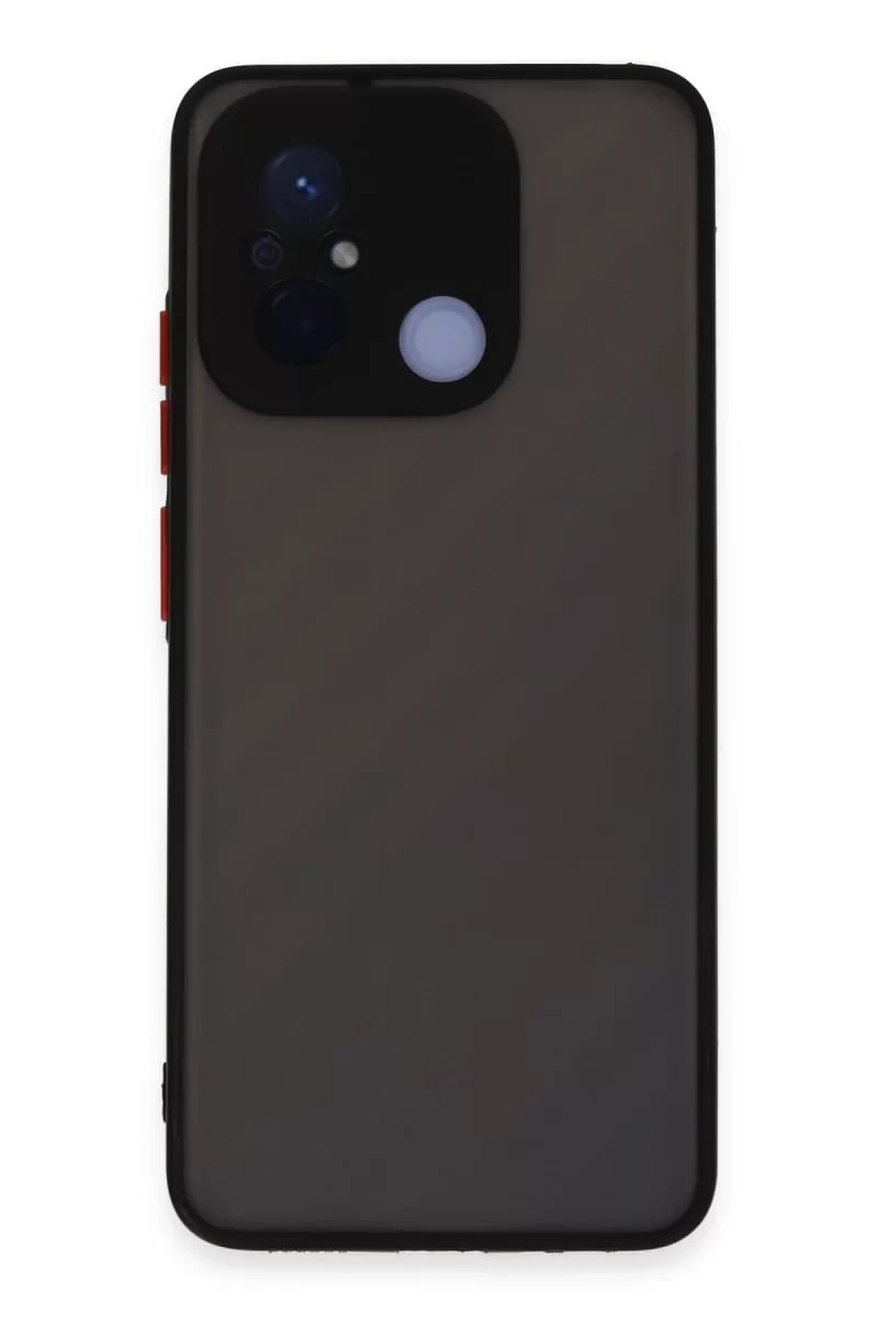 Xiaomi Redmi 12C Kılıf Montreal Silikon Kapak - Siyah