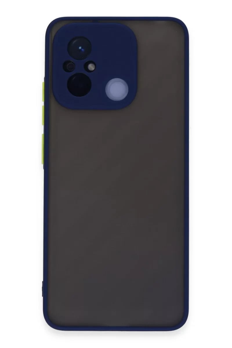 Xiaomi Redmi 12C Kılıf Montreal Silikon Kapak - Lacivert