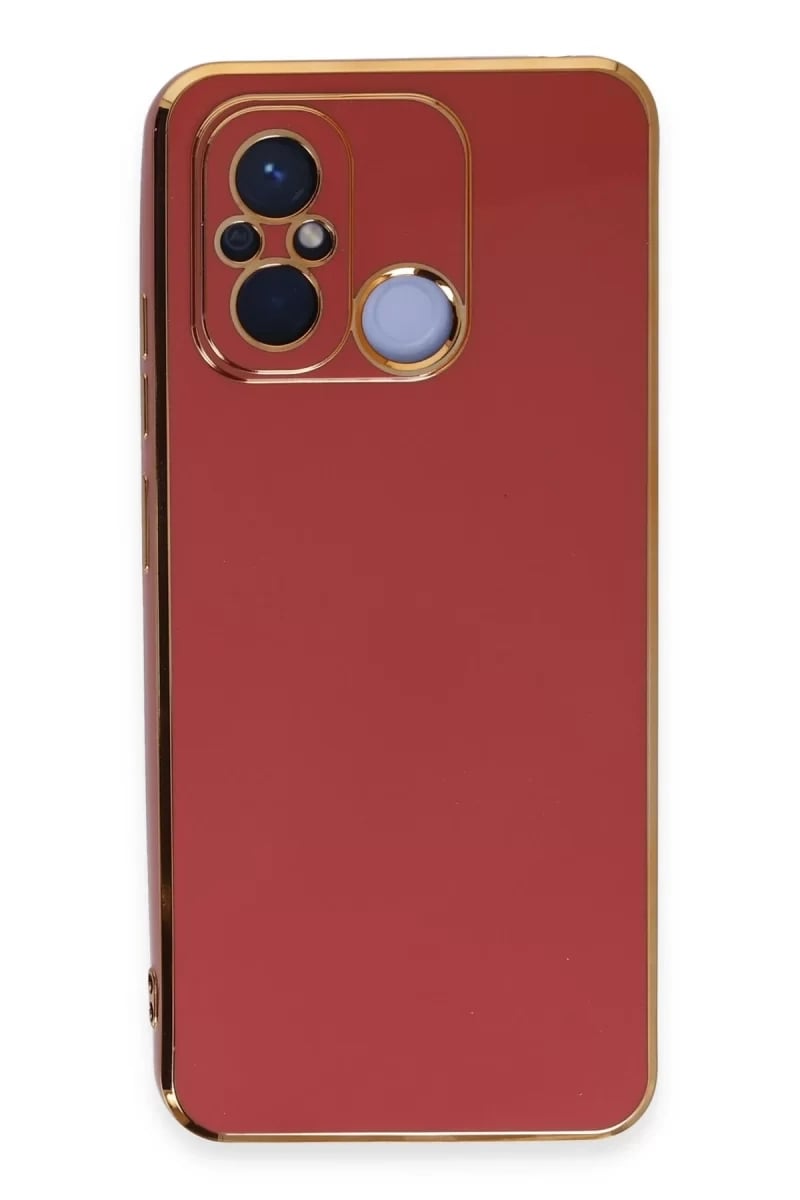 Xiaomi Redmi 12C Kılıf Volet Silikon - Kırmızı