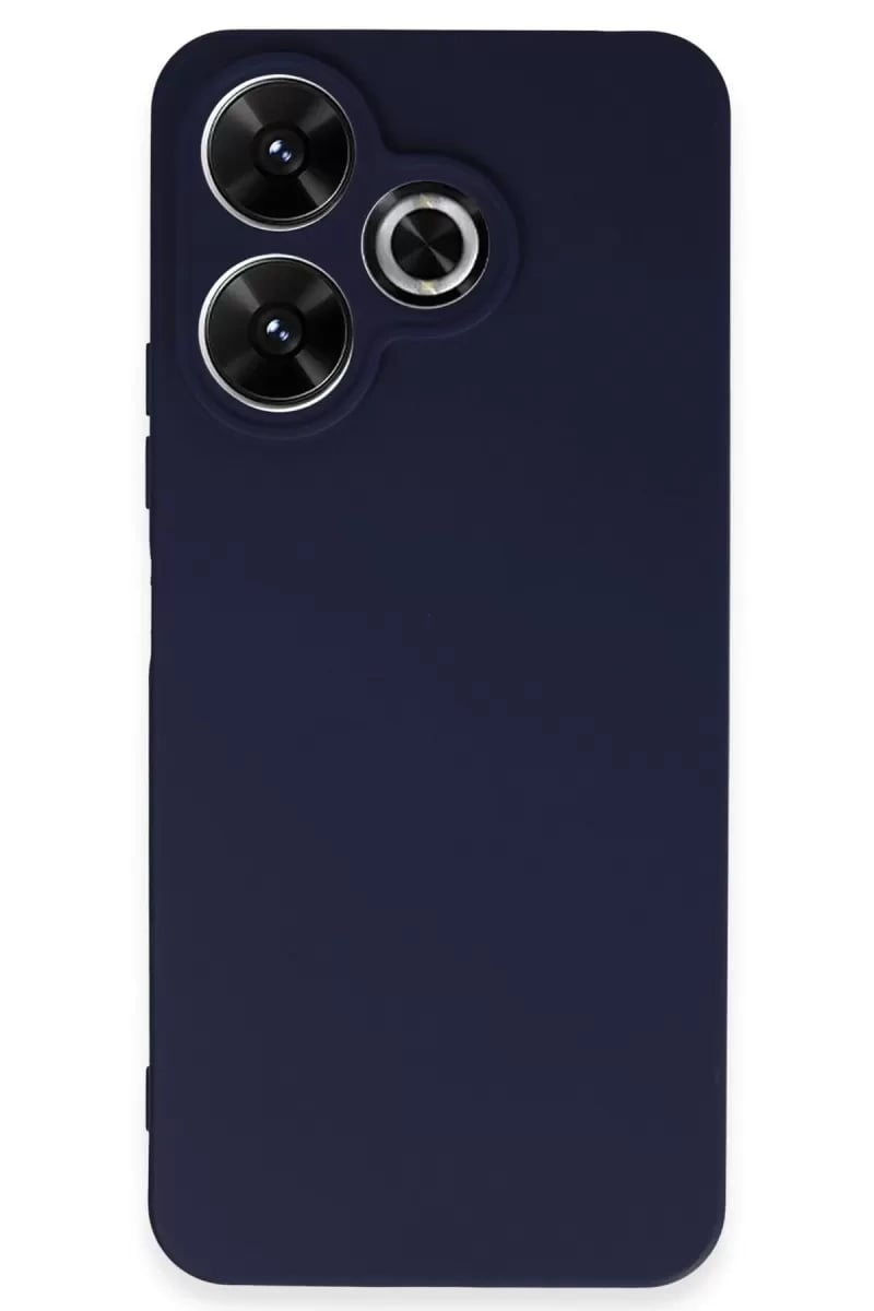 Xiaomi Redmi 13 4G Kılıf First Silikon - Lacivert