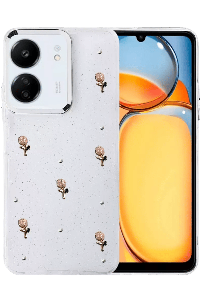 Xiaomi Redmi 13C Fiyonk Desenli Kapak - Desen 6