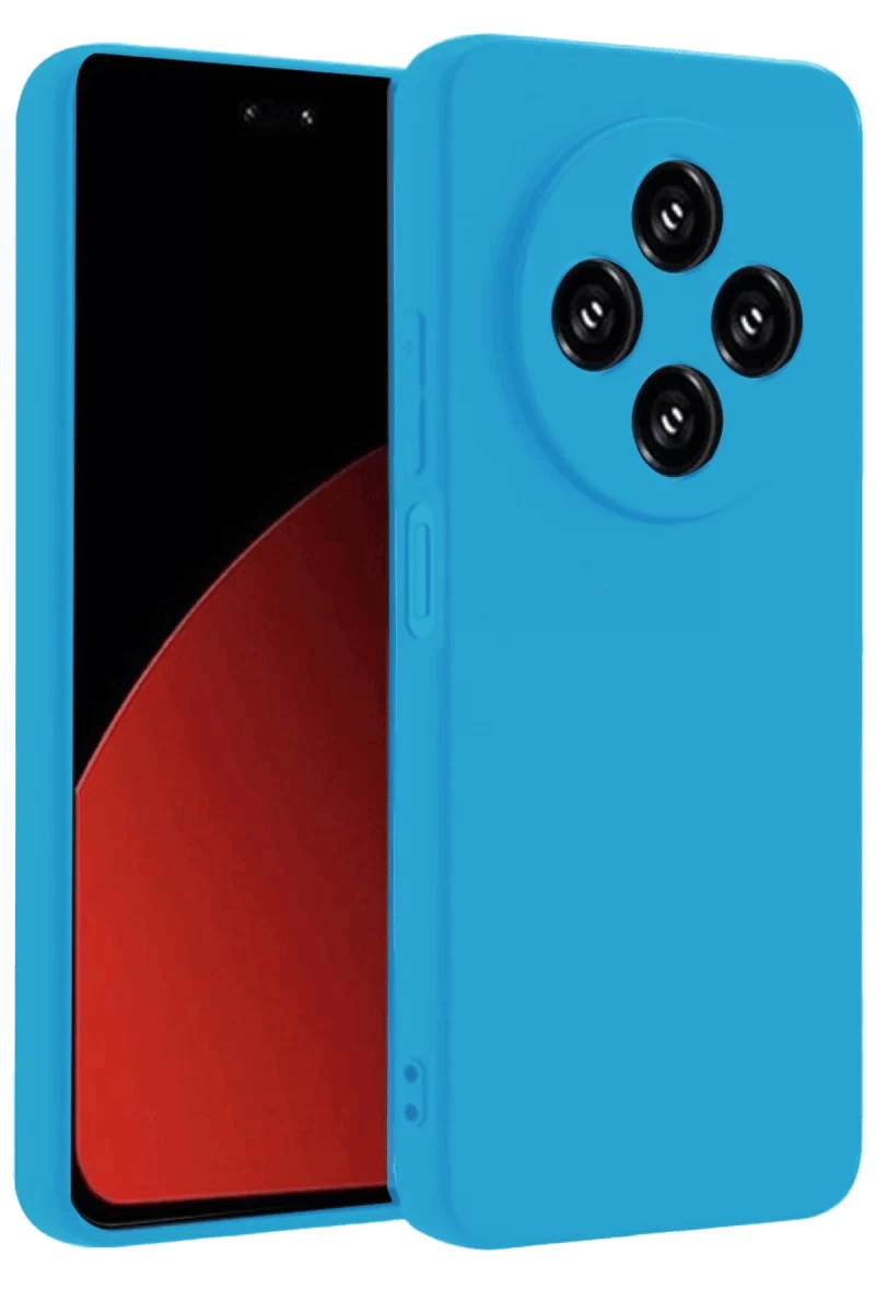 Xiaomi Redmi 14C Kılıf Nano içi Kadife Silikon - Mavi