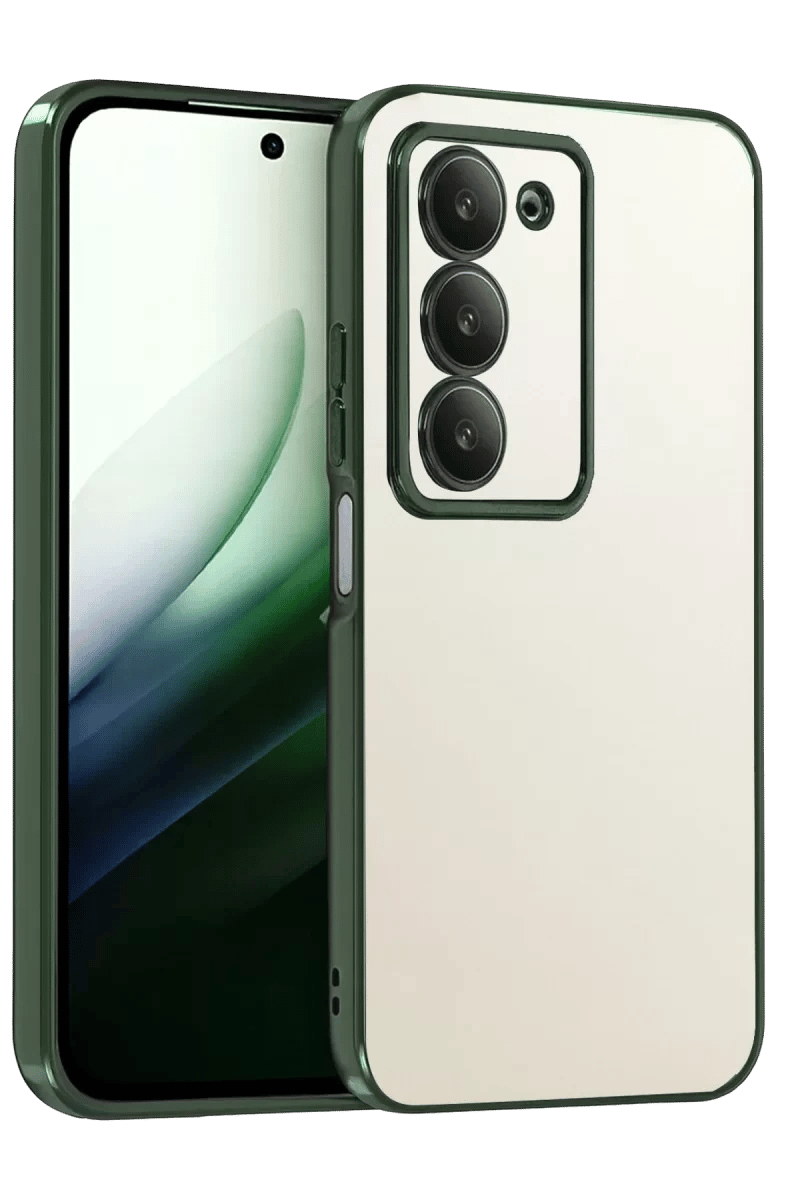 Xiaomi Redmi 15 4G Lensli Silikon - Yeşil