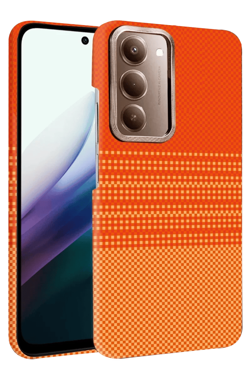 Xiaomi Redmi 15 4G Vega Magsafe Kapak - Turuncu