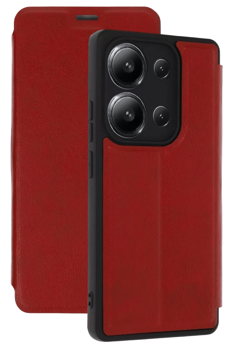 Xiaomi Redmi 15C 4G Flip Cover - Kırmızı