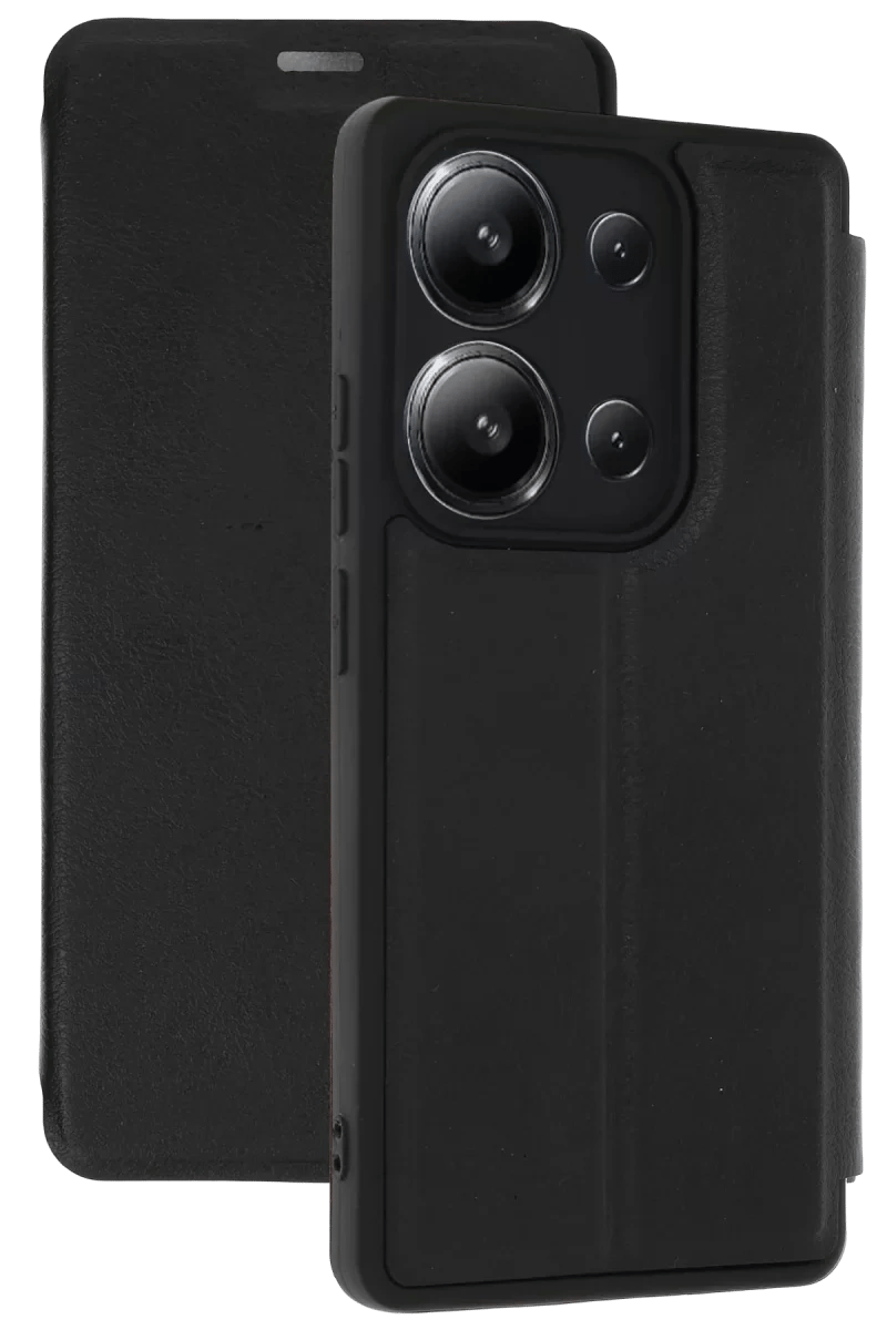 Xiaomi Redmi 15C 4G Flip Cover - Siyah