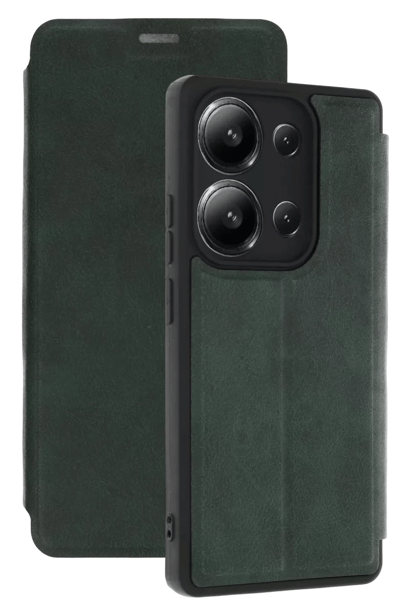 Xiaomi Redmi 15C 4G Flip Cover - Yeşil