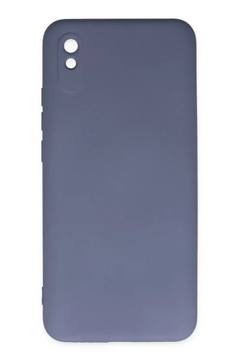 Xiaomi Redmi 9A Kılıf Nano içi Kadife Silikon - Gri