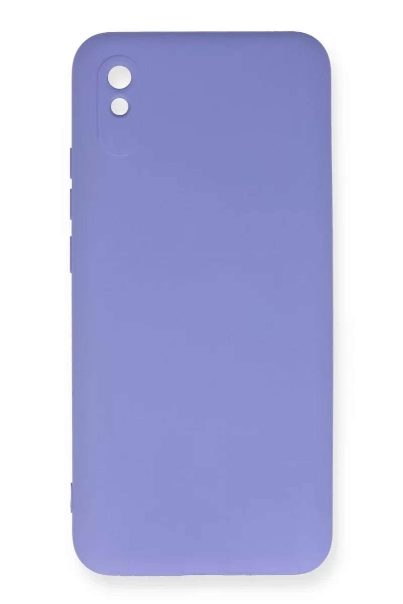 Xiaomi Redmi 9A Kılıf Nano içi Kadife Silikon - Lila