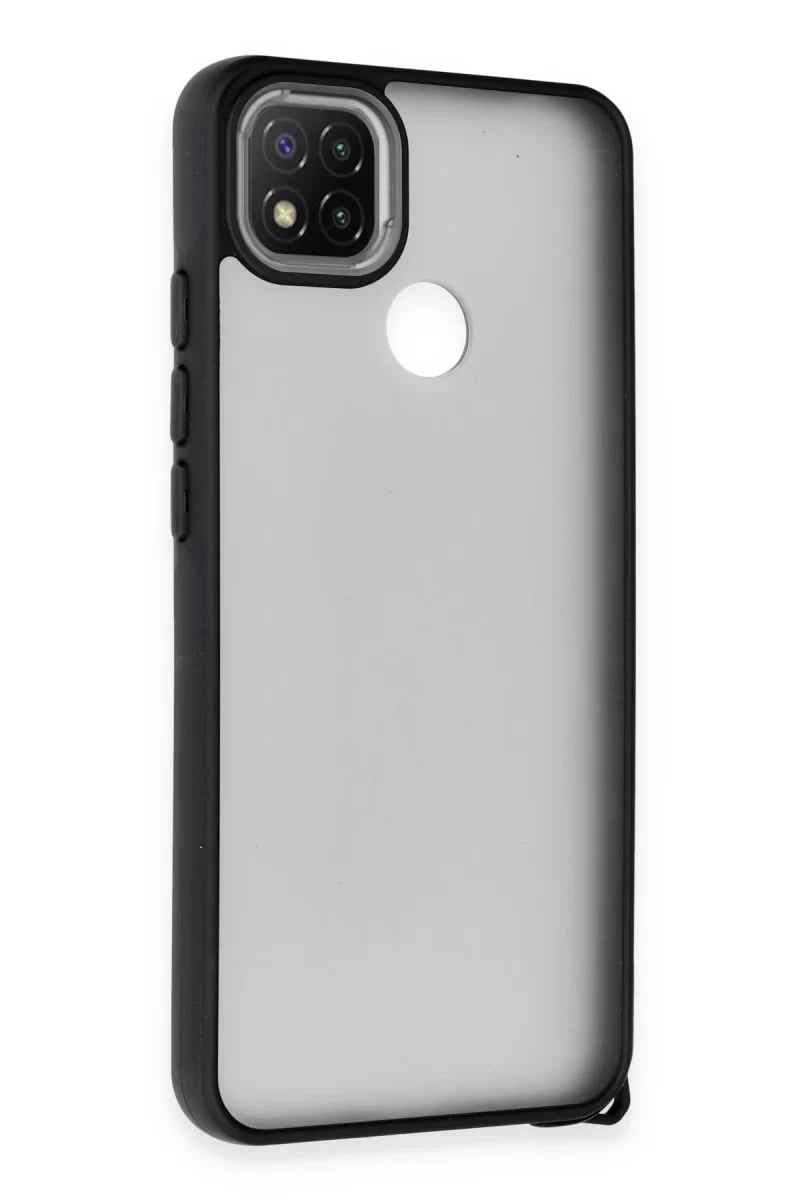 Xiaomi Redmi 9C Kılıf Elegant Kapak - Siyah