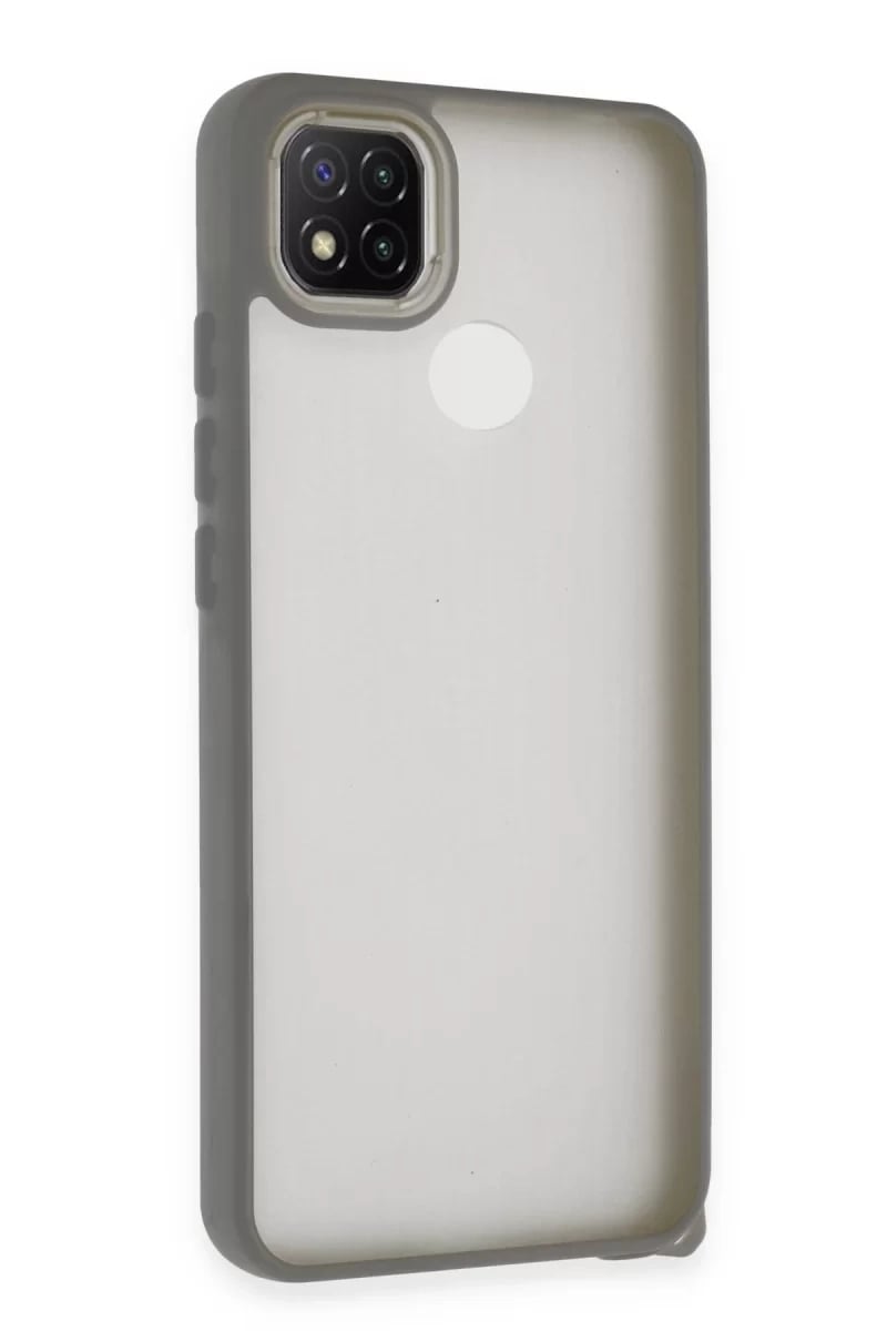 Xiaomi Redmi 9C Kılıf Elegant Kapak - Titan Gri