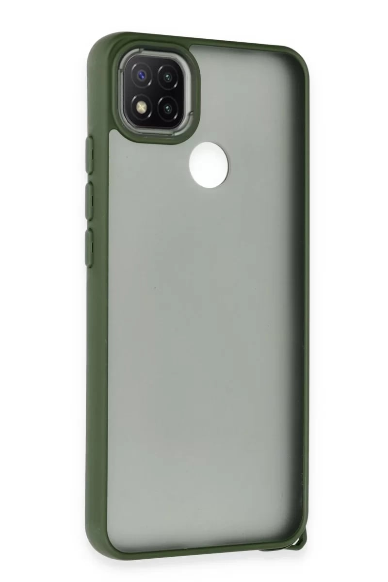 Xiaomi Redmi 9C Kılıf Elegant Kapak - Yeşil