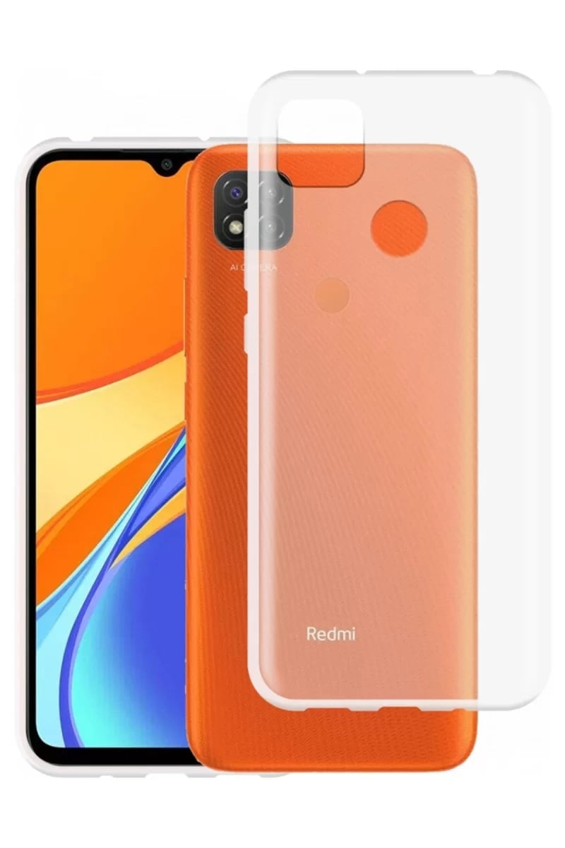 Xiaomi Redmi 9C Kılıf Lüx Şeffaf Silikon