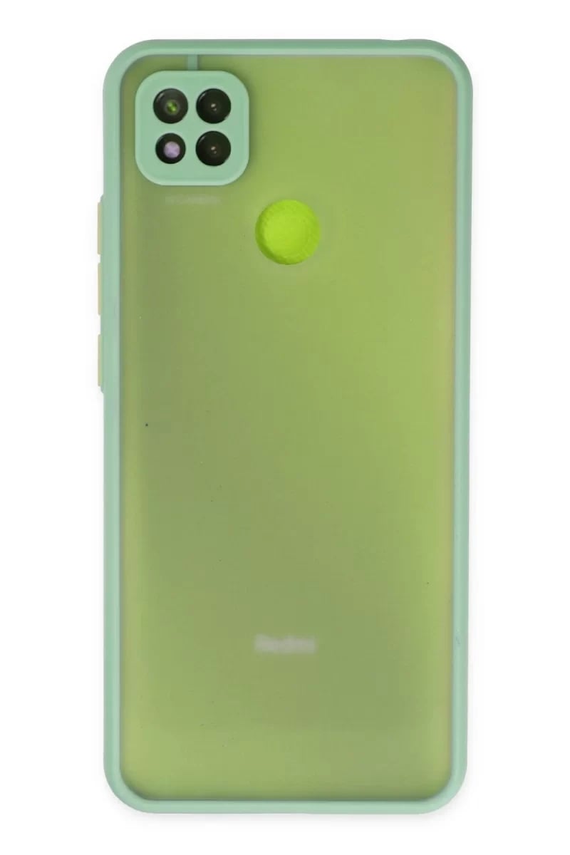 Xiaomi Redmi 9C Kılıf Montreal Silikon Kapak - Turkuaz