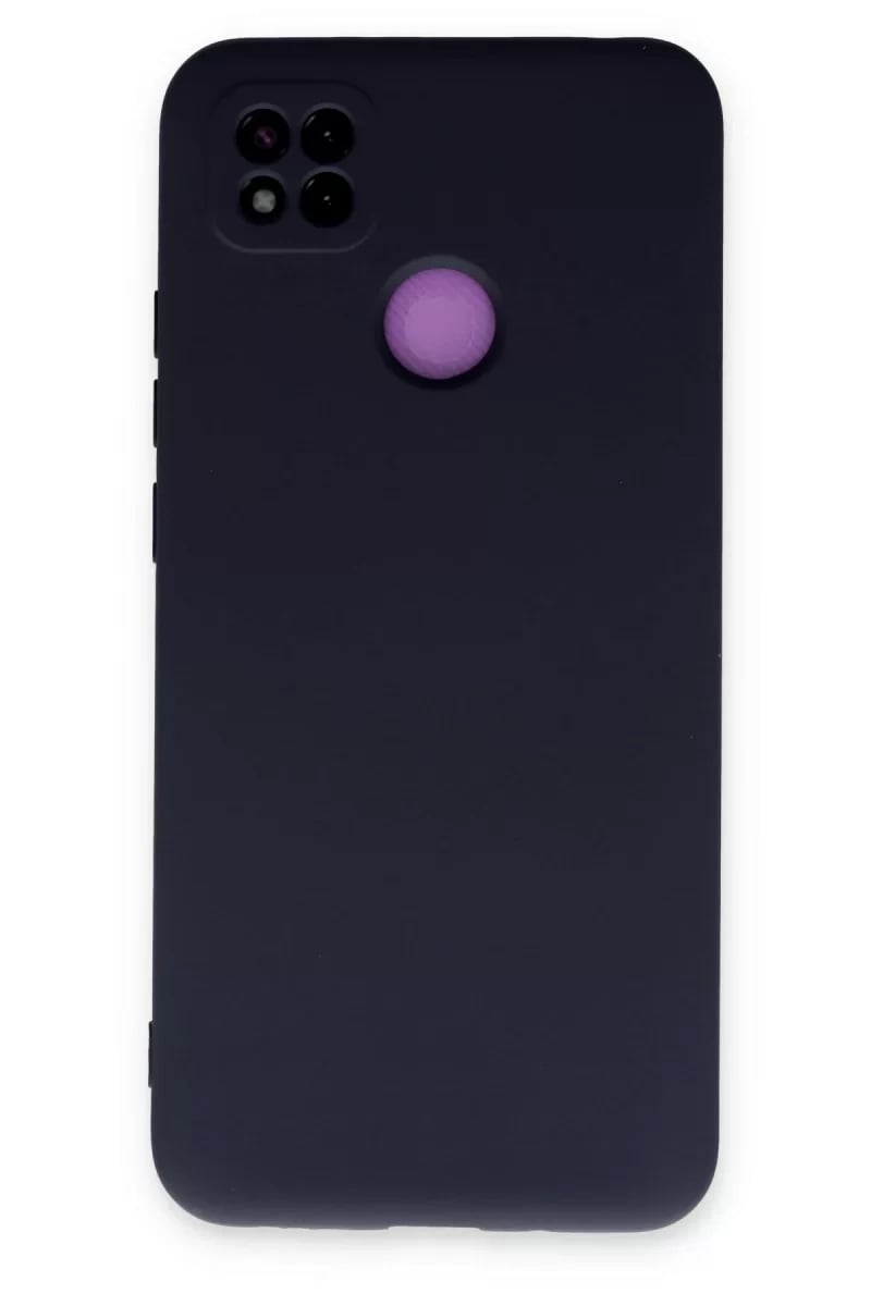 Xiaomi Redmi 9C Kılıf Nano içi Kadife Silikon - Lacivert