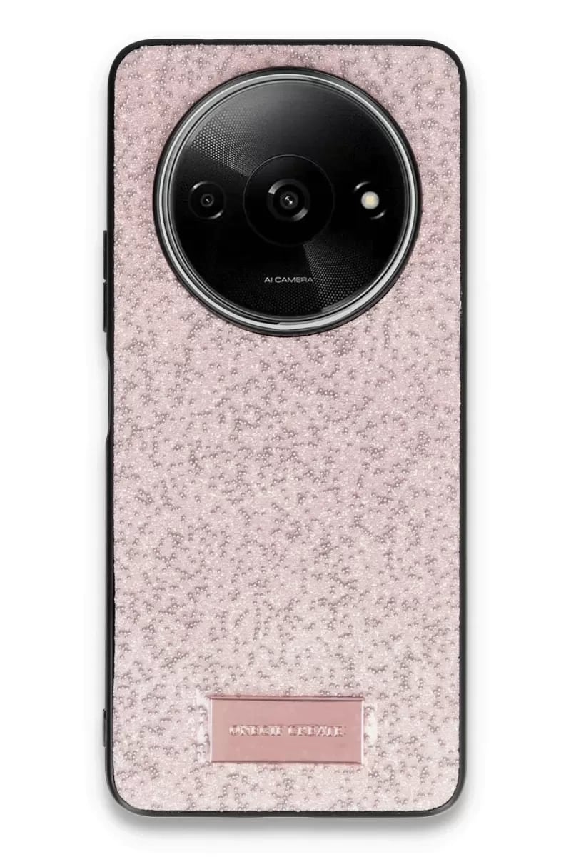 Xiaomi Redmi A3 4G Bright Simli Kapak - Pembe