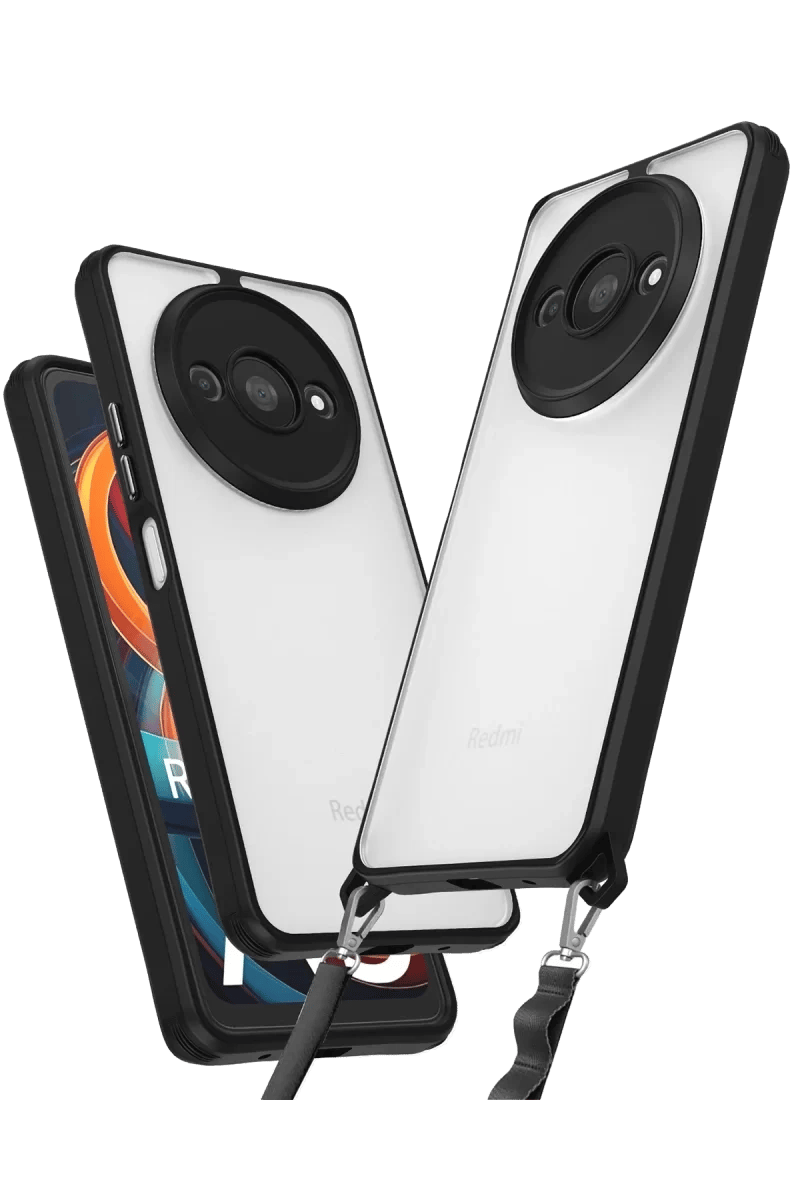 Xiaomi Redmi A3 4G Kılıf Penta Silikon Kılıf - Siyah
