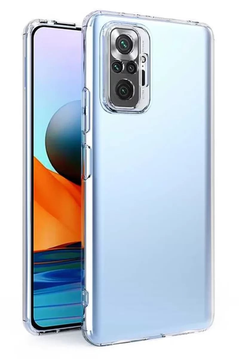 Xiaomi Redmi Note 10 5G Kılıf Lüx Şeffaf Silikon