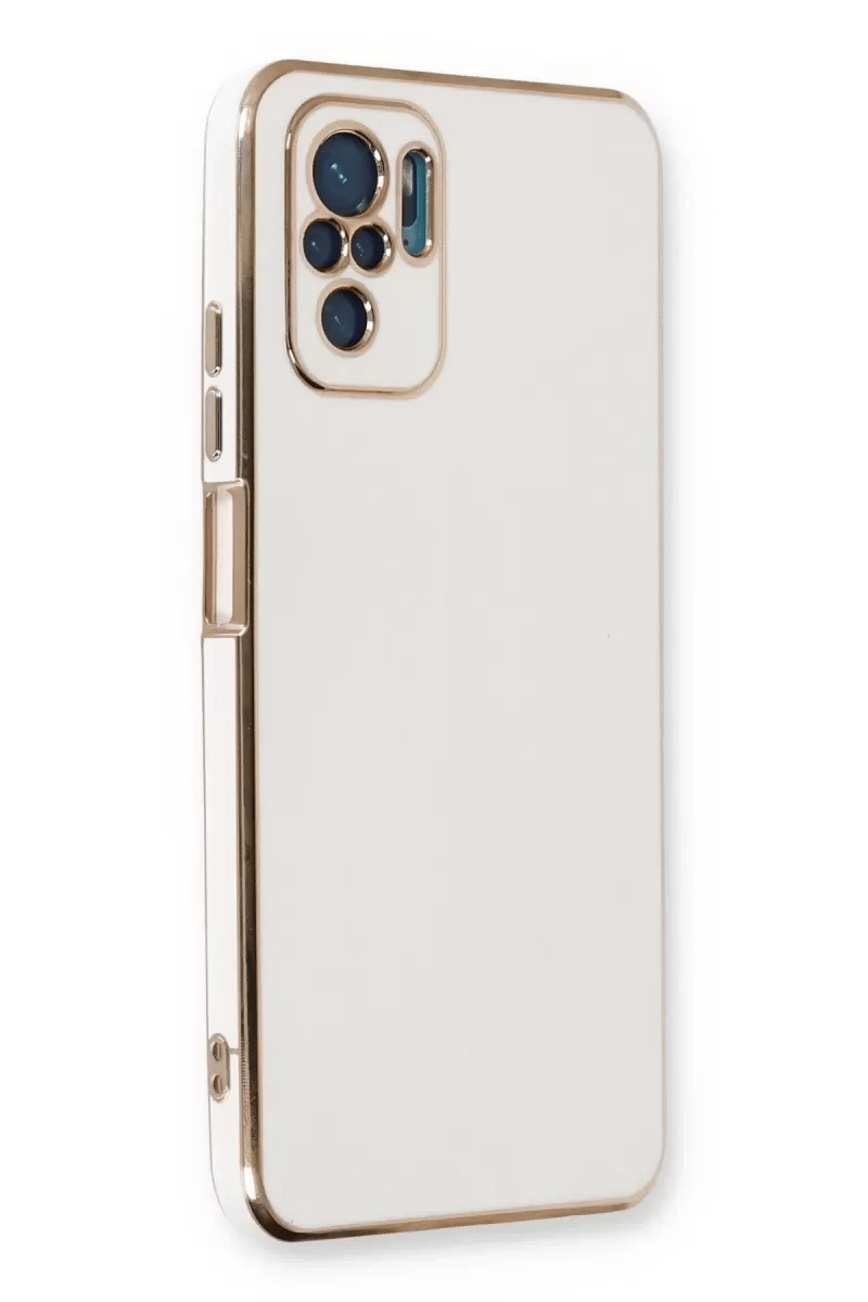 Xiaomi Redmi Note 10 Kılıf Volet Silikon - Beyaz